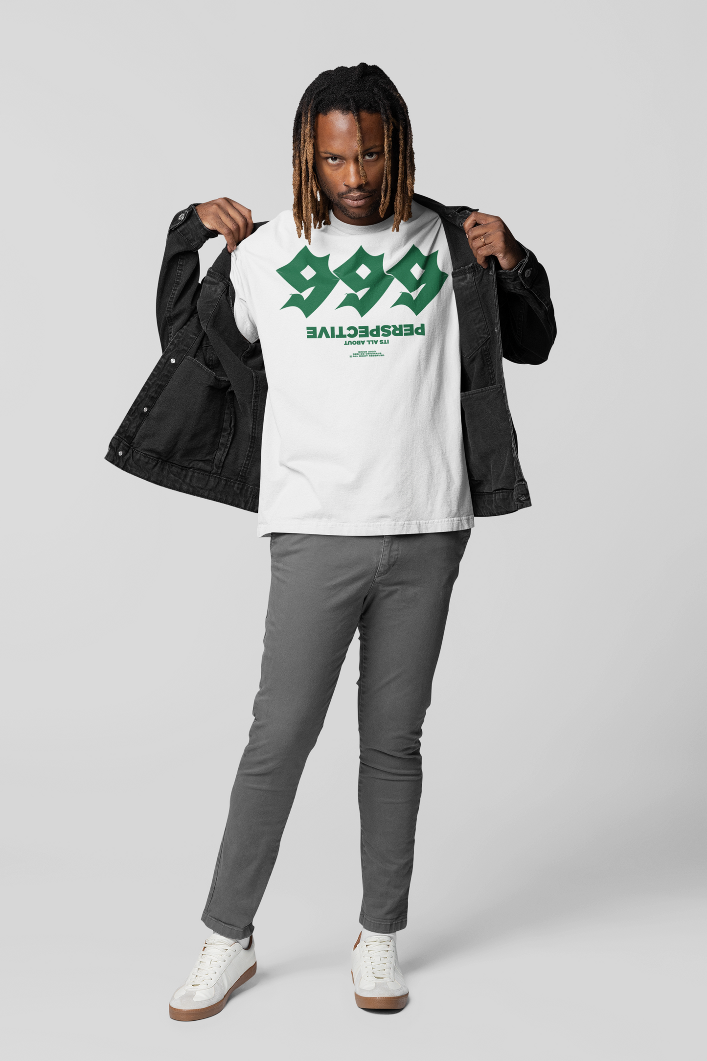 Perspective Oversized T-Shirt