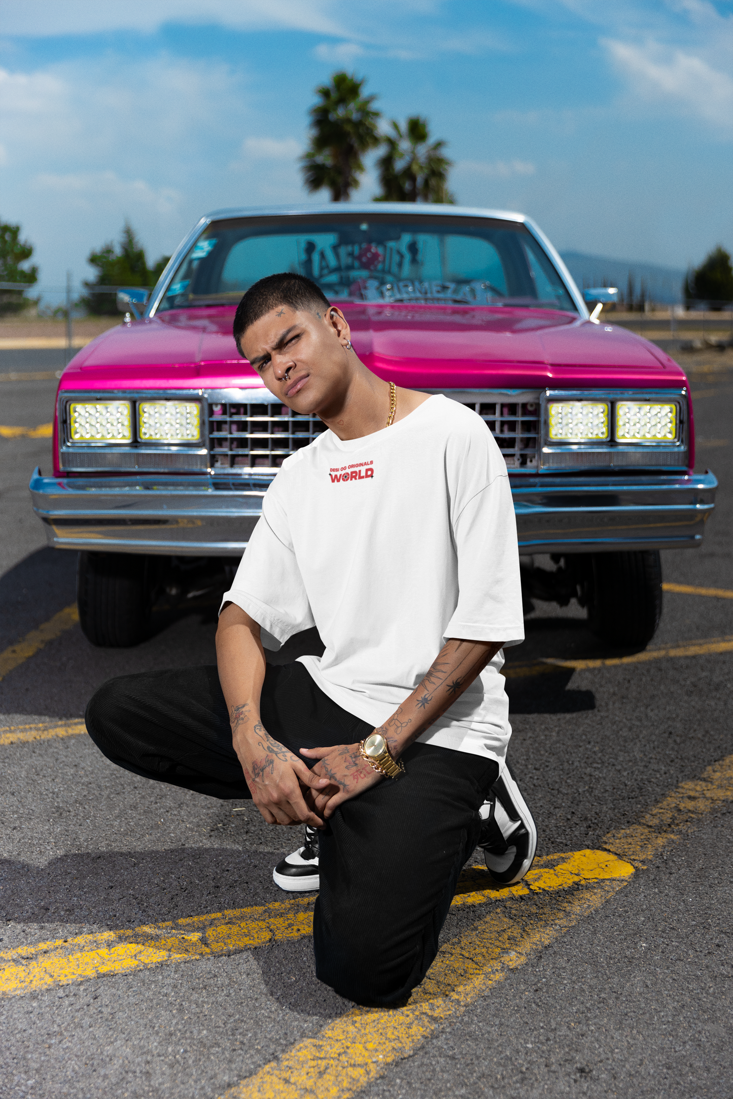 Brutal Battle World Oversized T-Shirt