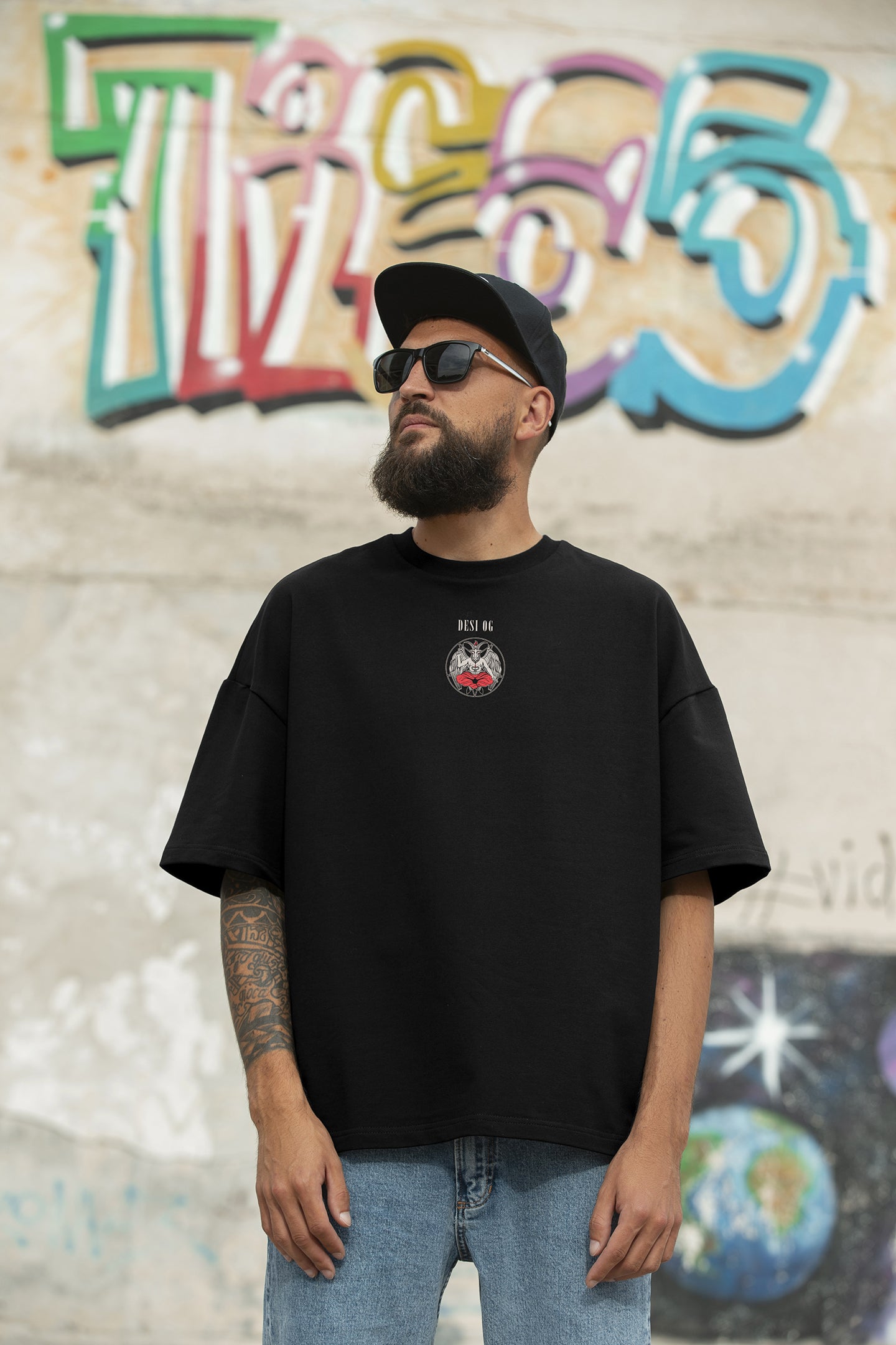 GOAT Bless Oversize T-shirt