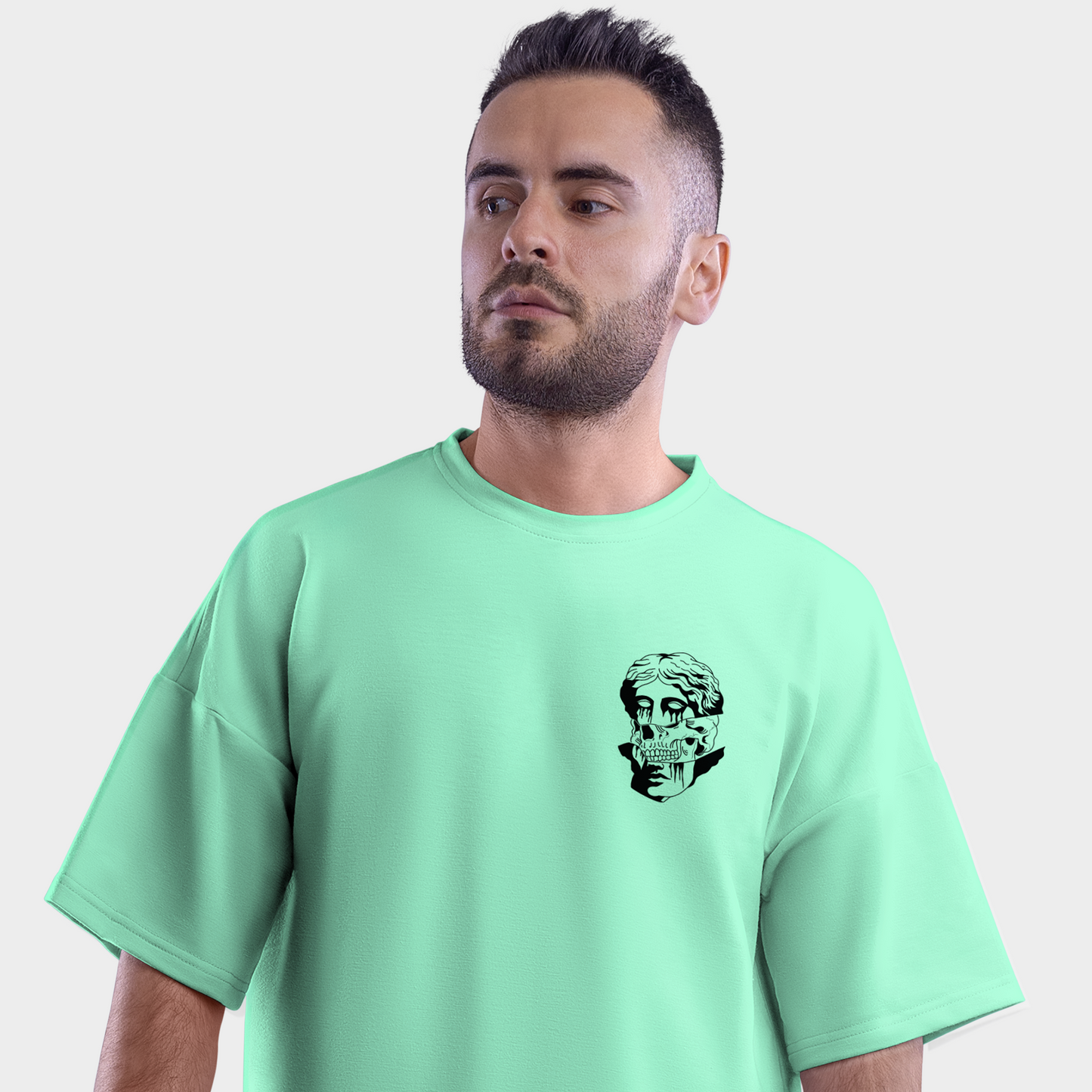 F*ck Fake Face Oversized T-Shirt | Streetwear