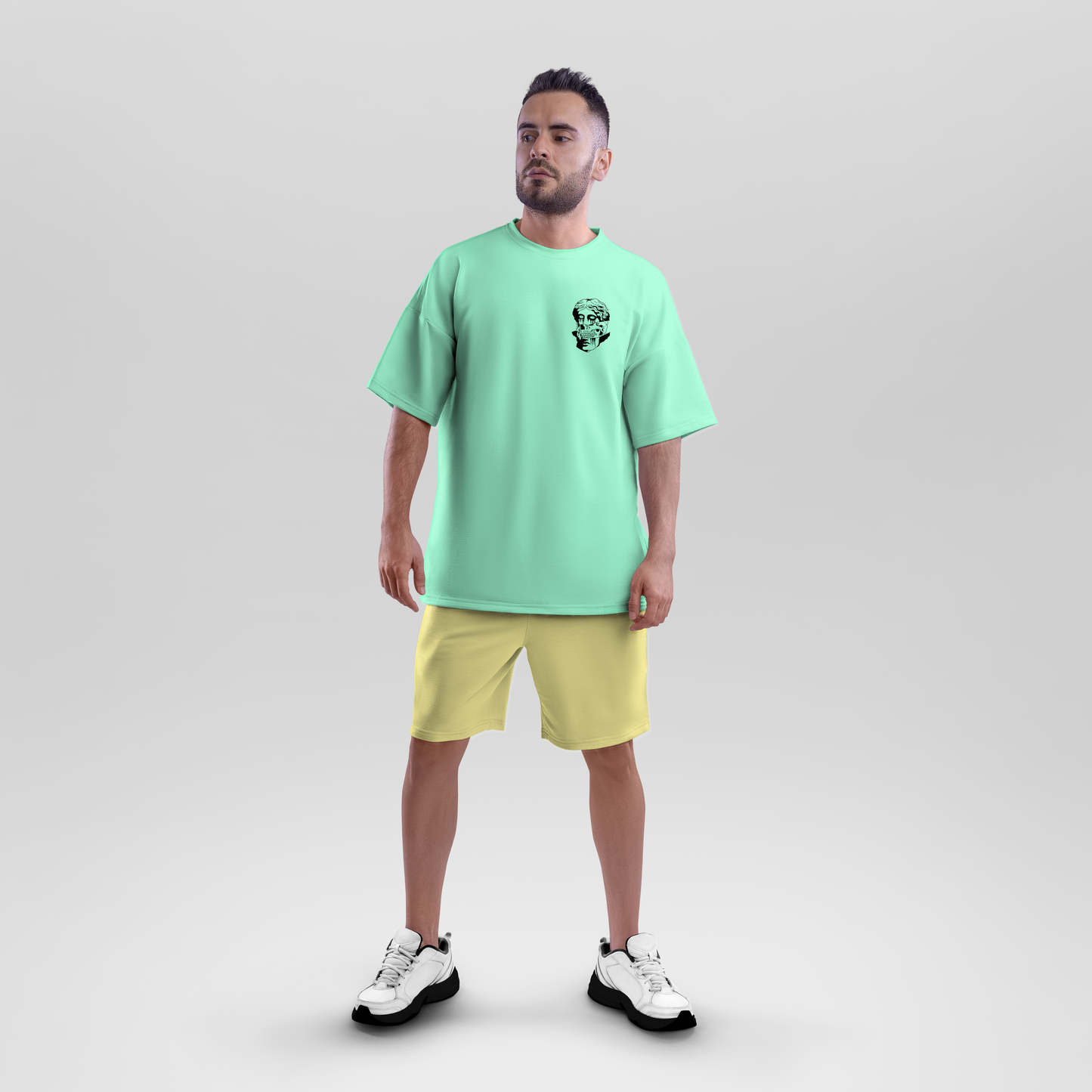 F*ck Fake Face Oversized T-Shirt | Streetwear