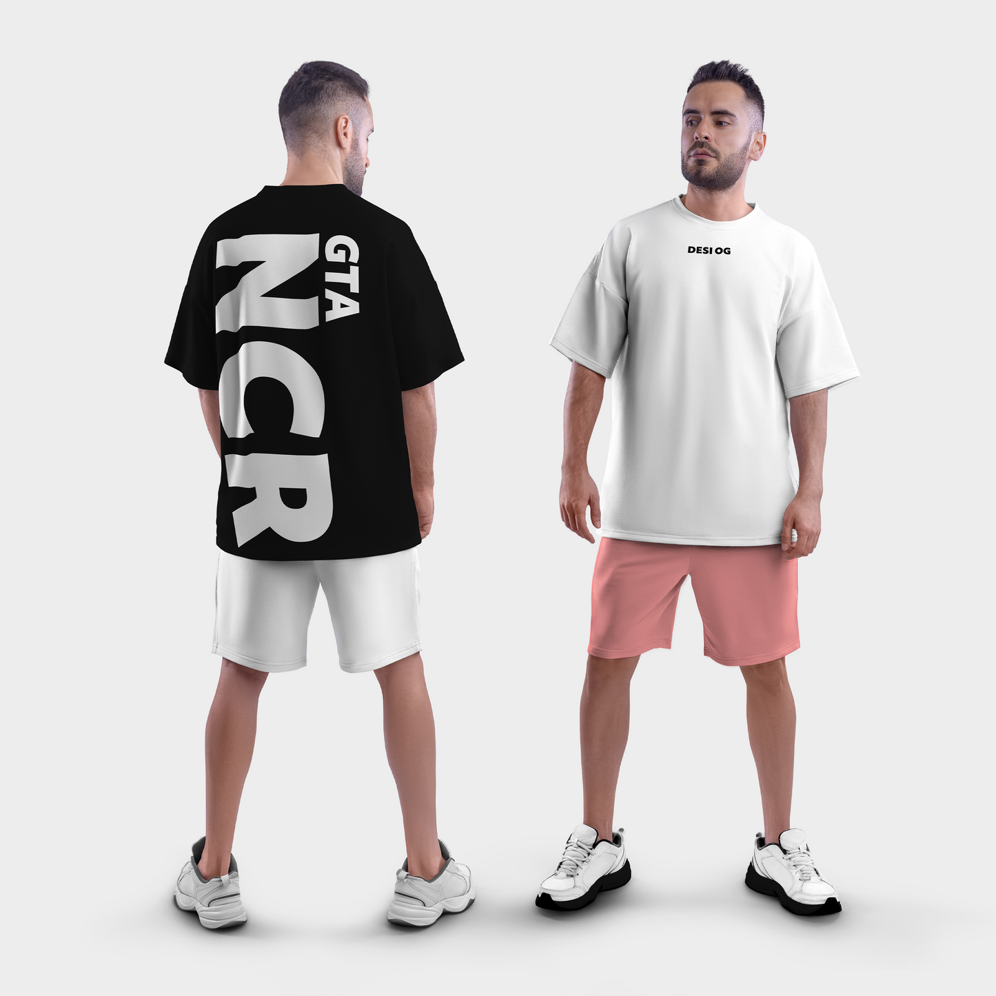 GTA NCR Oversized Tshirt | Indian Hip Hop & Streetwear