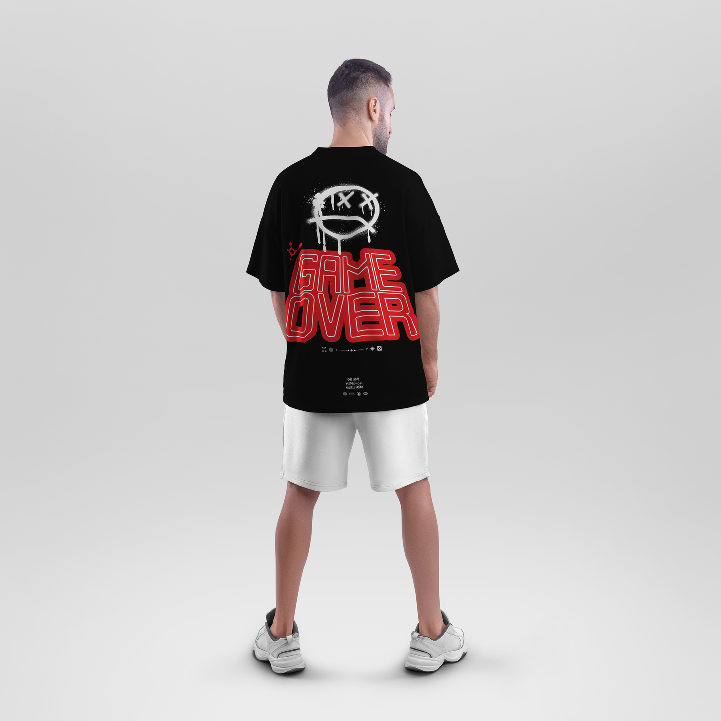 Game Over Oversized T-Shirt | Indian Hip Hop & Streetwear