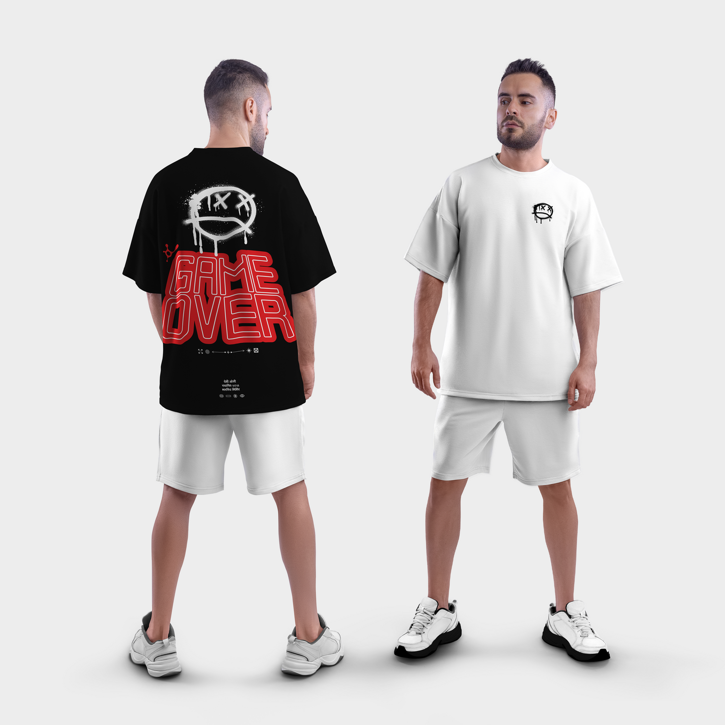 Game Over Oversized T-Shirt | Indian Hip Hop & Streetwear