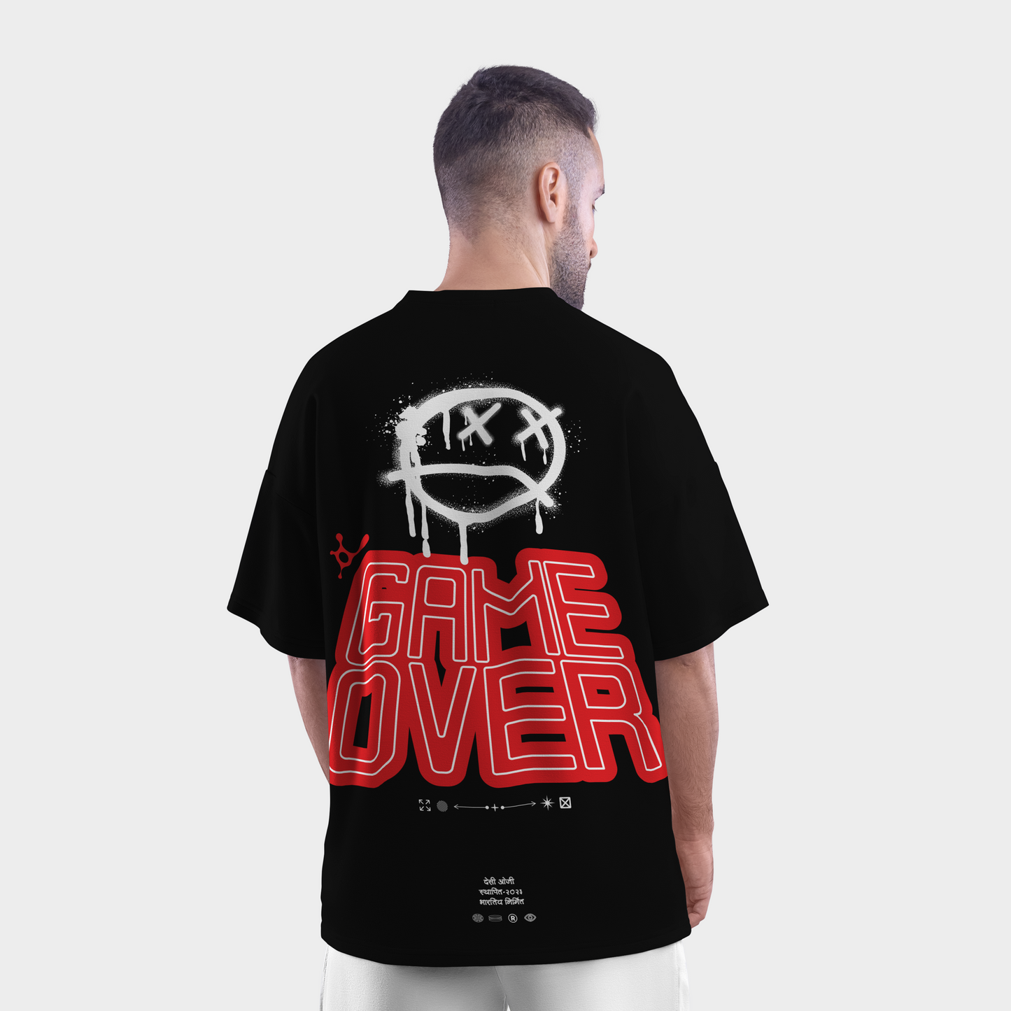 Game Over Oversized T-Shirt | Indian Hip Hop & Streetwear