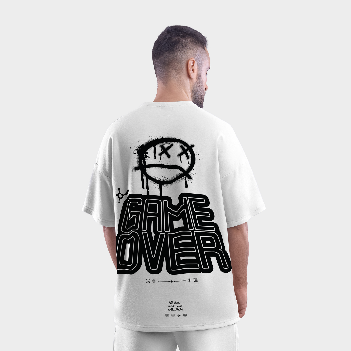 Game Over Oversized T-Shirt | Indian Hip Hop & Streetwear