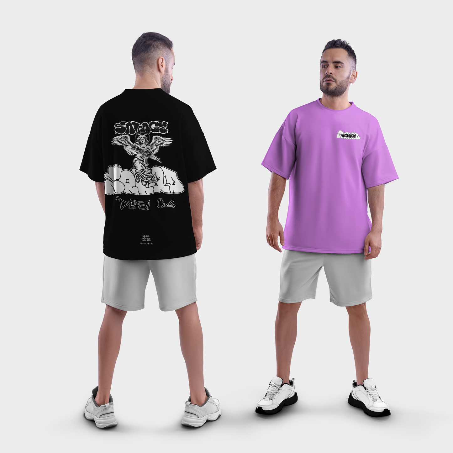 Desi OG Savage Squad Oversized T-Shirt | Indian Hip Hop & Streetwear