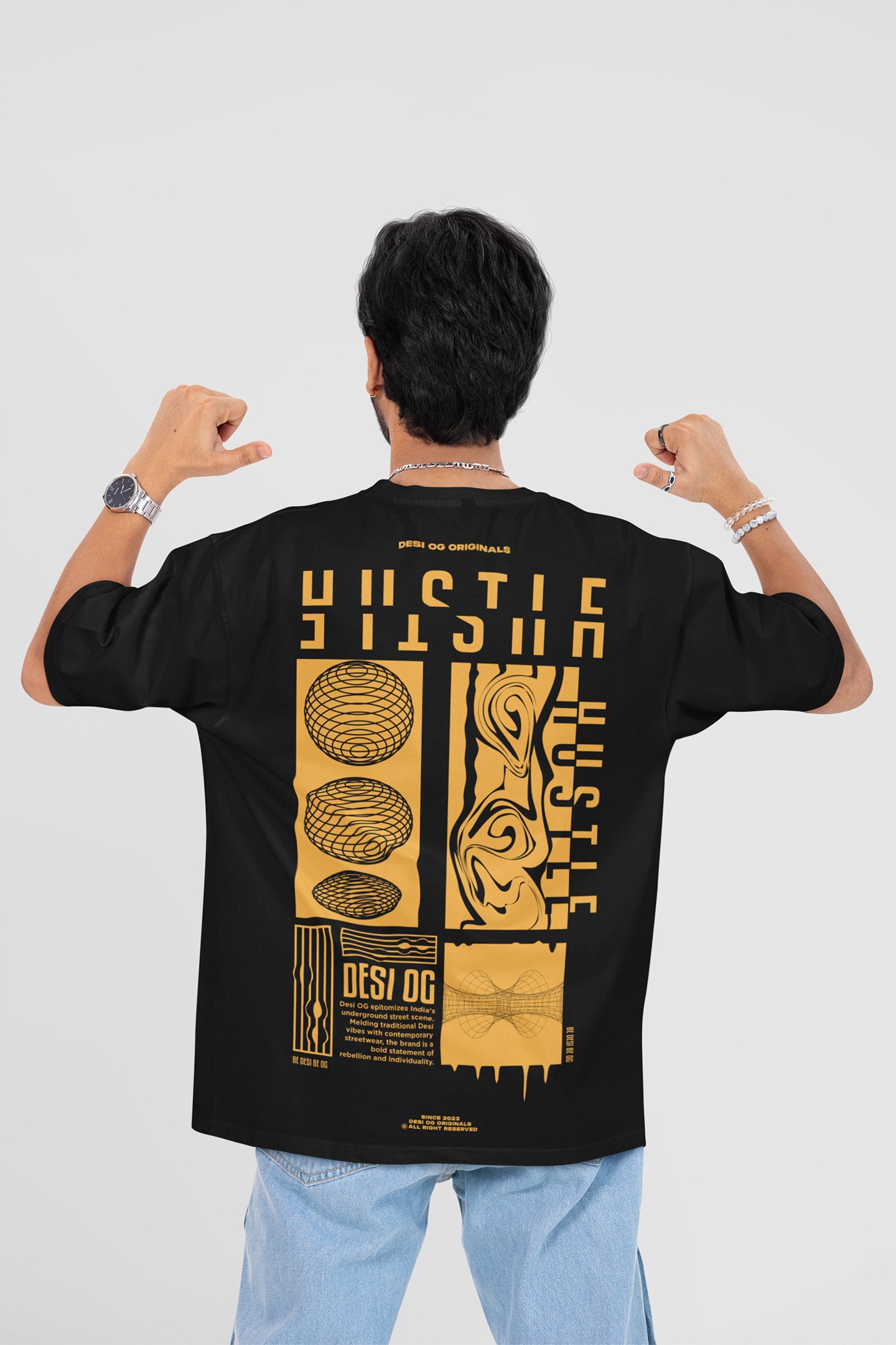 HUSTLE Oversize T-Shirt