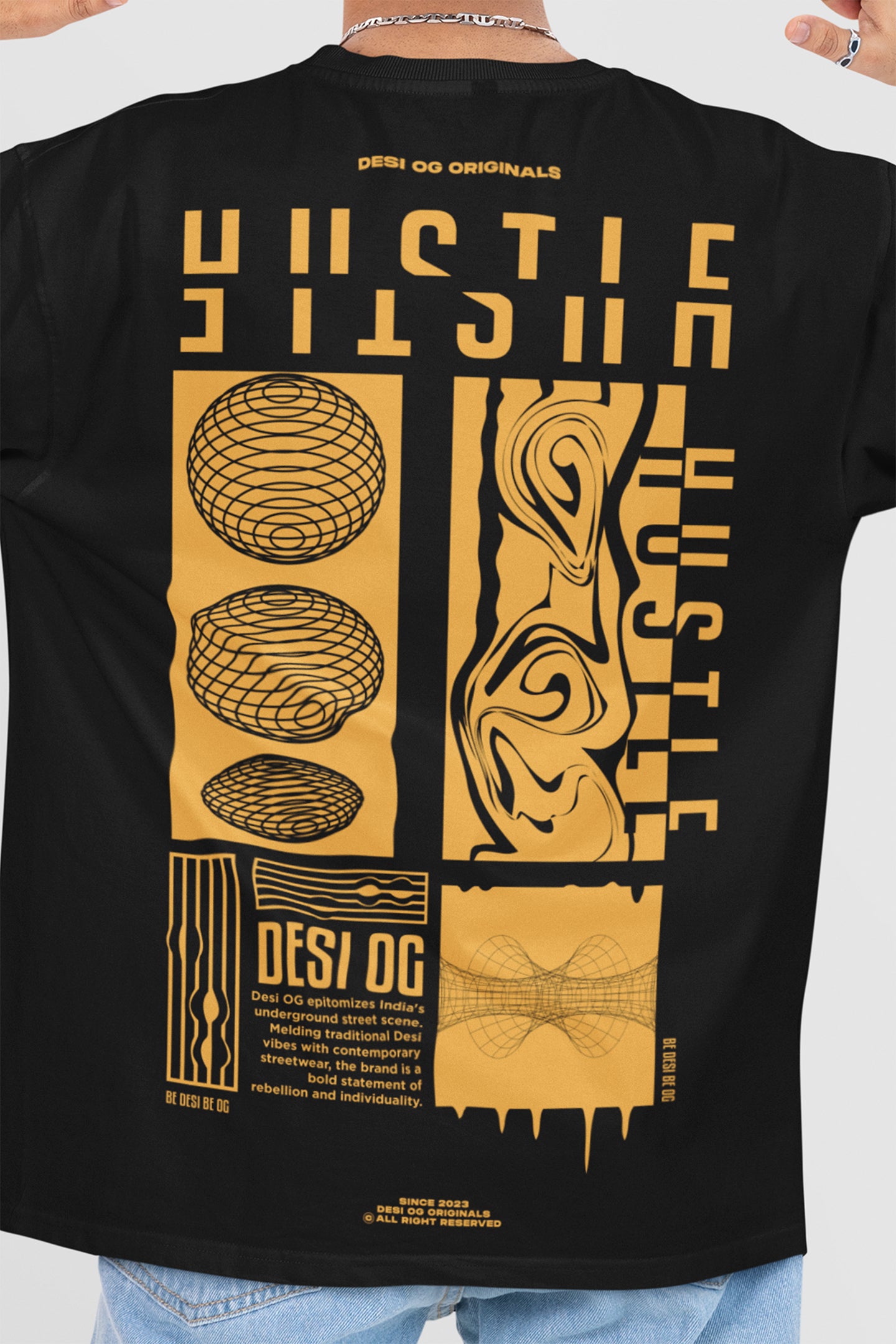 HUSTLE Oversize T-Shirt